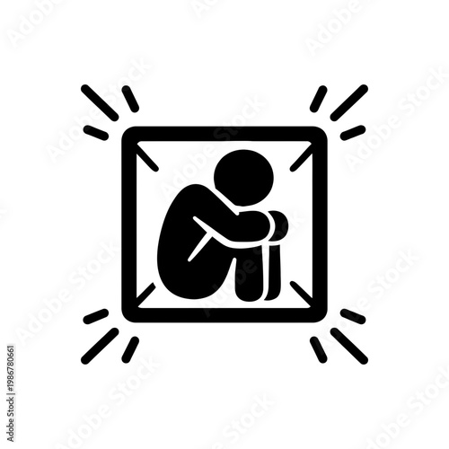 Confined Space Entrapment Icon