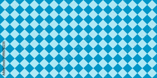 Blue geometric rhombus checkerboard background.