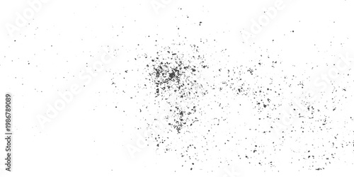 Abstract Grainy Cloud Texture, Stipple Dot Pattern, Monochrome Pixel Noise Effect, Dither Grunge Vector Illustration.
