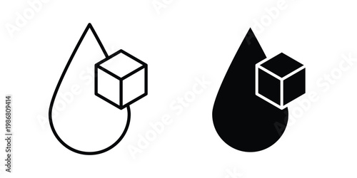 Blood sugar icon design Illustration set for Projects