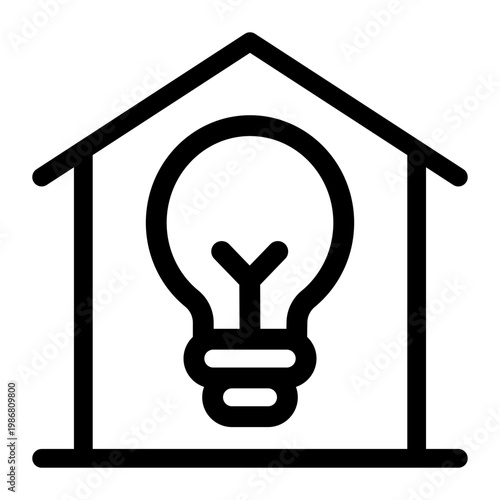 Idea House Architecture Home Planning Icon