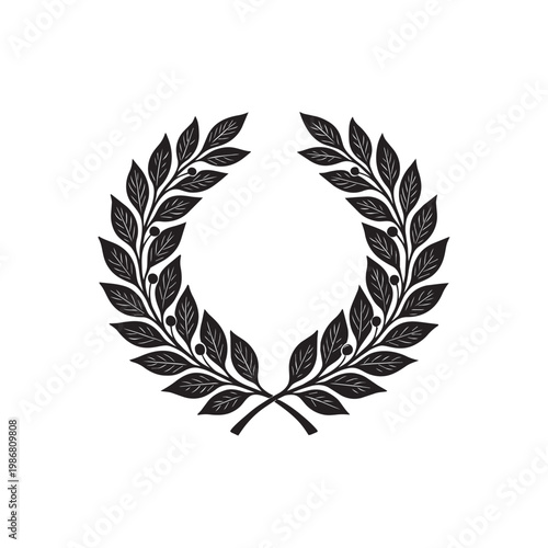 Golden Laurel Wreath Crown