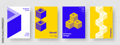 Modern Business Presentation Layout. Isolated Background Template. Abstract Book Cover Design. Report. Banner. Poster. Flyer. Brochure. Leaflet. Notebook. Portfolio. Advertising. Journal. Pamphlet