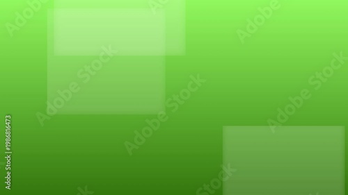 Vibrant green abstract motion background, loop