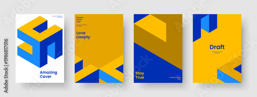 Geometric Business Presentation Layout. Isolated Flyer Template. Creative Brochure Design. Report. Poster. Book Cover. Banner. Background. Handbill. Notebook. Pamphlet. Newsletter. Catalog. Journal