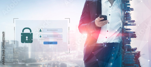 Photos A user interface for a secure login portal
