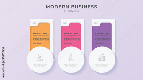 modern business card mockup set with blank templates flat design vector illustration