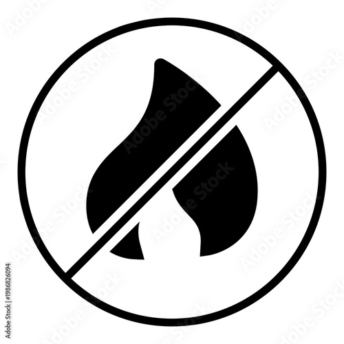 Natural gas icon vector. Propane Illustration sign. Gas supply symbol. Gas logo.