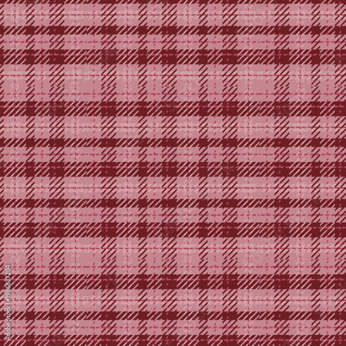 seamless pink and red plaid pattern texture