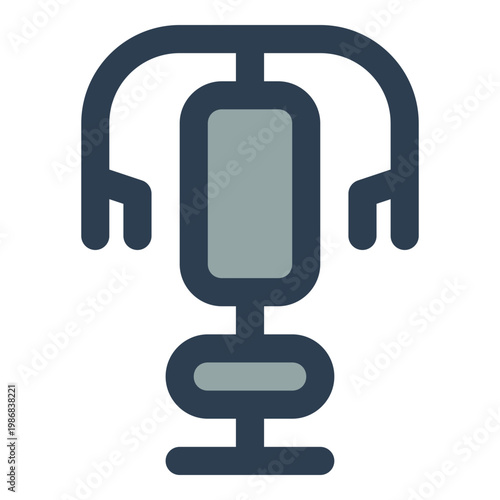 pec deck machine icon