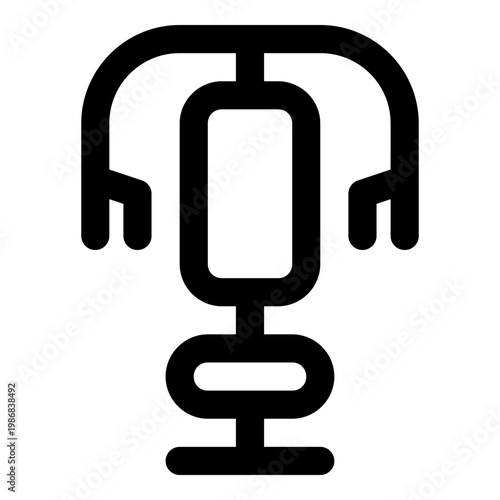 pec deck machine icon