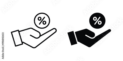 Take credit icon design Illustration set for Projects