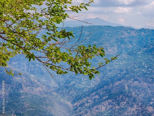 serene view of the Azad Kashmir Mountains, from Murree