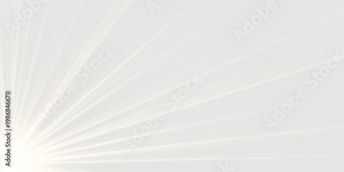 Sun symbol with thin energetic rays and soft luminous aura png
