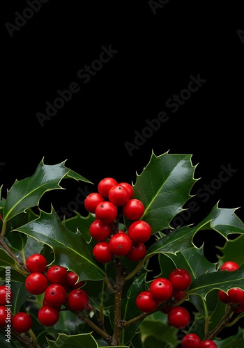Holly Berries: A Dark Jewel
