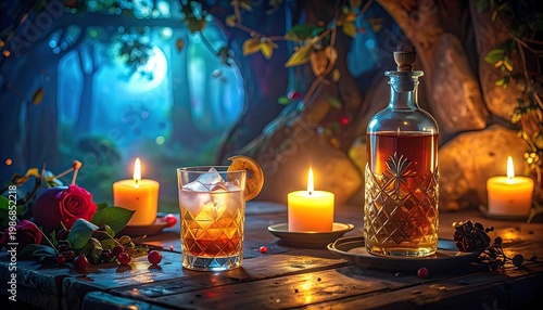 Enchanted forest drink