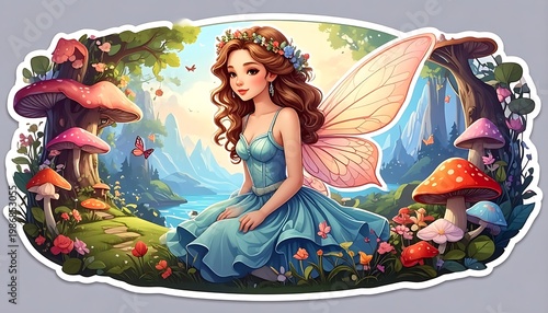 Enchanted woodland sprite