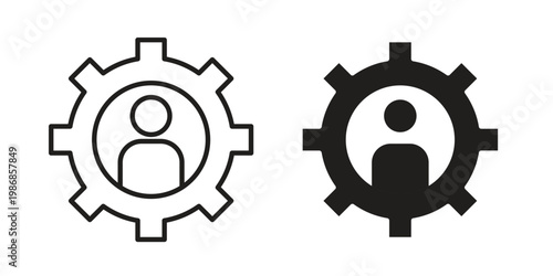 expert icon design. Editable outlined stroke and solid symbols