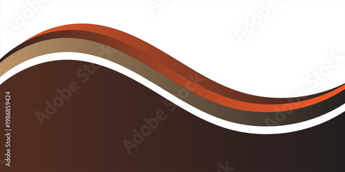 Abstract Dark Blue Background with Elegant Wavy Layers and Modern White Halftone Dotted Accents