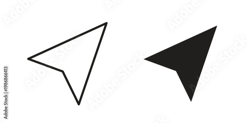 Navigate icon design. Editable outlined stroke and solid symbols Free Download Navigate icon design. Editable outlined stroke and solid symbols - GFXLoad