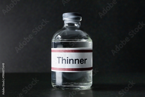 Foto thinner　シンナーのイメージ素材