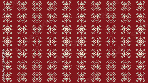 Ornamental medallion tile pattern background for heritage branding, festive packaging and decorative textiles supporting premium invitations, luxury surfaces and traditional editorial design