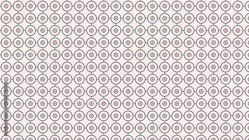 Linked circle medallion pattern background for wallpaper, decorative textiles and premium stationery supporting elegant branding, invitation design and seamless surface applications         