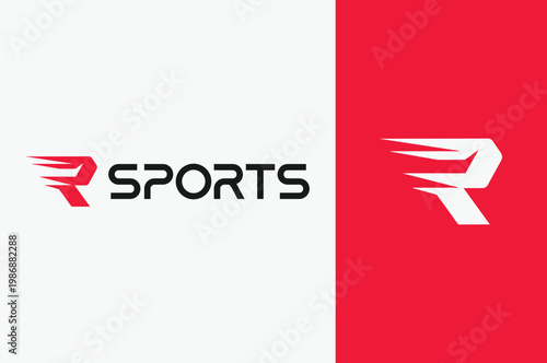 R Logo, Letter R Logo, R Monogram, Sports Logo, Athletic Logo, Fitness Branding, Gym Logo, Activewear Brand, Sportswear Logo, Performance Brand, Training, Workout, Strength, Power, Speed, Energy