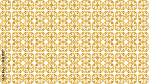 Seamless ornamental tile pattern background for luxury branding packaging textile printing and decorative wallpaper applications with classic geometric motif