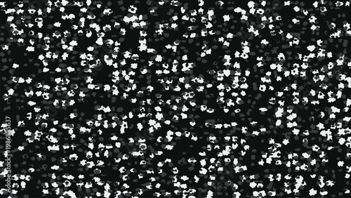 Seamless abstract monochrome texture pattern background for branding packaging textile printing and modern wallpaper applications with organic noise effect