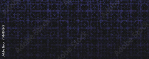 Healthcare Medtech Background Pattern Texture, Neon Purple Cross Plus Grid On Dark Tech BG With Subtle Shimmer Glow, Modern Backdrop Wallpaper For App, Dashboards, Presentations. Vector Illustration.