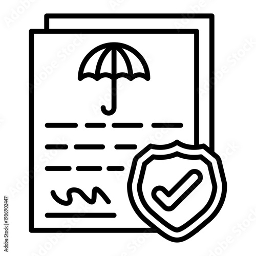 Insurance policy Icon