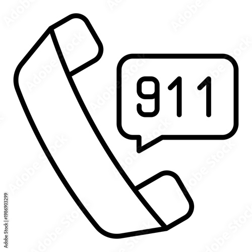 Call 911 Icon