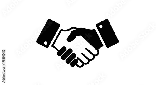 Handshake agreement and partnership concept.