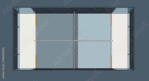 A modern architectural window design.