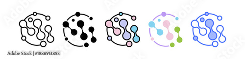 Probiotics multiple icon
