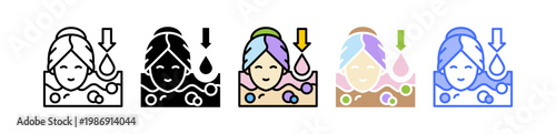Skin Nutrition multiple icon