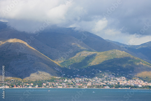 Tableau sur toile The town of Formia, Italy