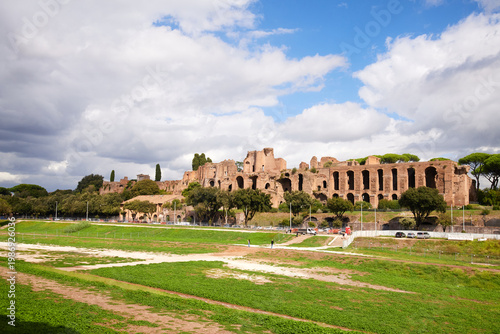 The Circus Maximus in Rome, Italy