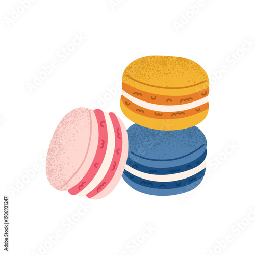 Various color Macaroons