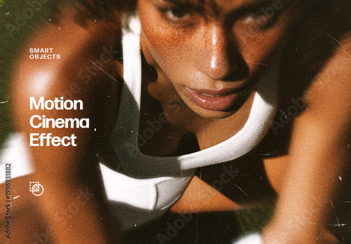 Cinematic Photo Effect – Motion for Album Cover & Social Media (PSD)