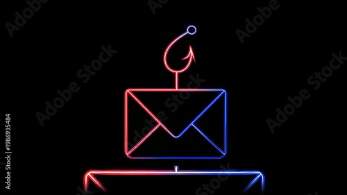 Understanding Phishing Hooks for Online Safety With Icons and Visual Aids for Easy Recognition and Awareness Around Risks Involved in Email Fraud