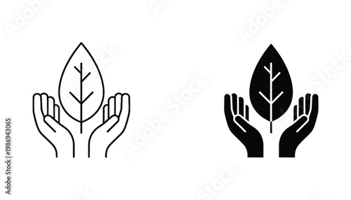 Leaf Hands Care Ecology Conservation