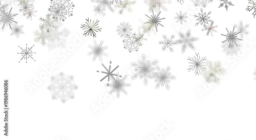 A beautiful image of snowfl...
