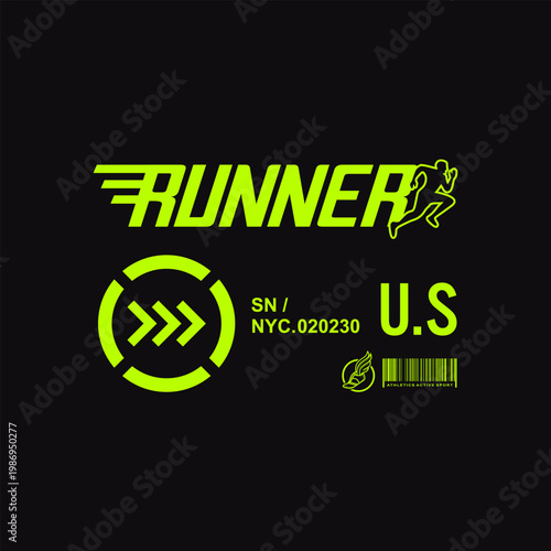 runner design sport