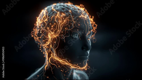 Brain-computer Connection With Glowing Circuits Shows Interaction in Human Brain Activity and Technology in Action