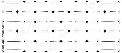 Black and white abstract background seamless square grid texture dash graph texture bullet journal notebook background vector design for stationery, planner layouts, sketchbooks, and minimal graphic 