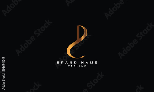 DS, SD, Abstract initial monogram letter alphabet logo design