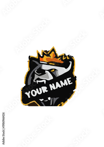THE LOGO OF VOLF, KING