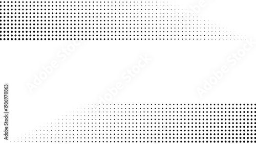 Abstract white halftone gradient background with subtle dotted pattern and smooth clean light texture